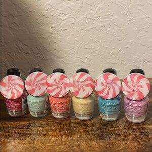 LA Colors Nail Polish Set of 6 - Pastel Collection
